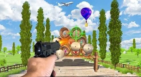 瓶子粉碎3D