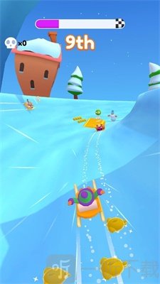 冰封雪橇赛