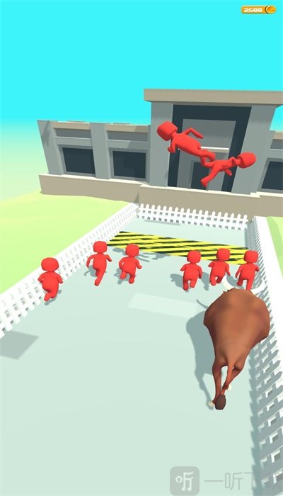 公牛奔跑3D