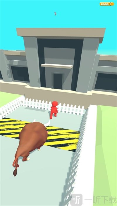 公牛奔跑3D
