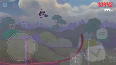 越野两轮车特技
