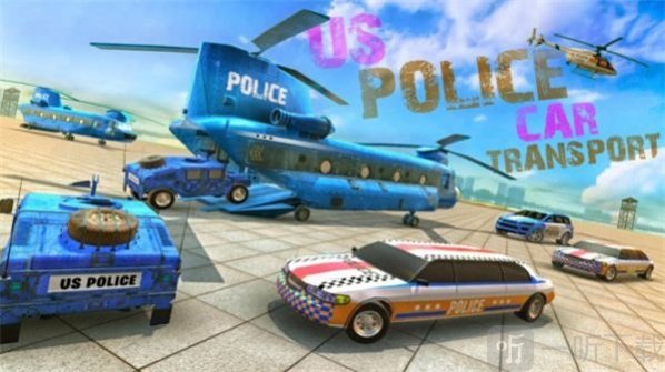流行的警车运输