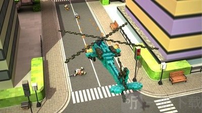 惊人直升机射击