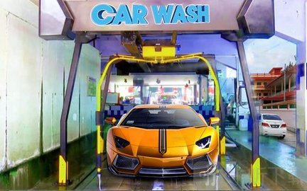 户外洗车