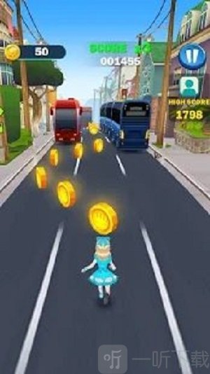 蓝色公主无尽奔跑