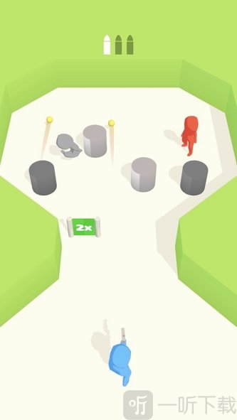 人类子弹射击