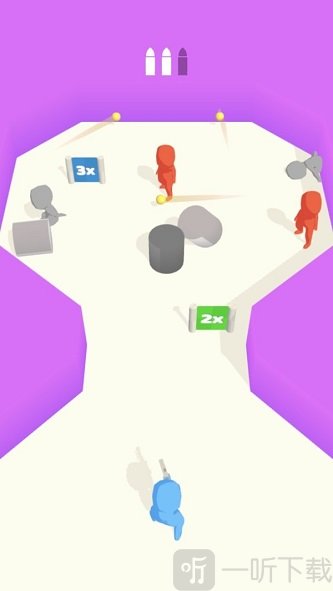 人类子弹射击