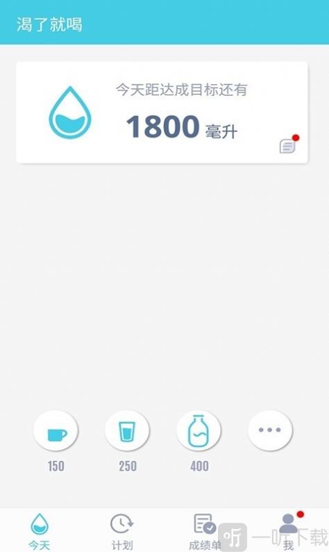 渴了就喝