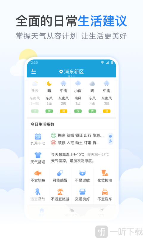 柠檬天气预报