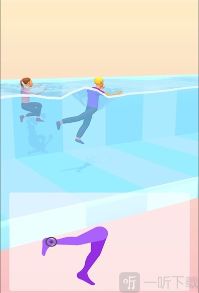 腿部跑步者3D