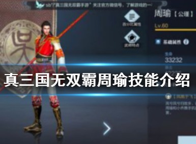 真三国无双霸周瑜强度分析 真三国无双霸周瑜技能介绍