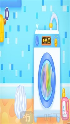 宝宝学做家务