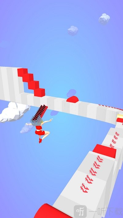 高跟鞋搭个梯