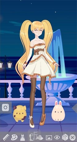 动漫女孩家庭生活