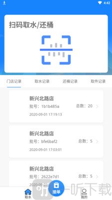 咕咕喝水