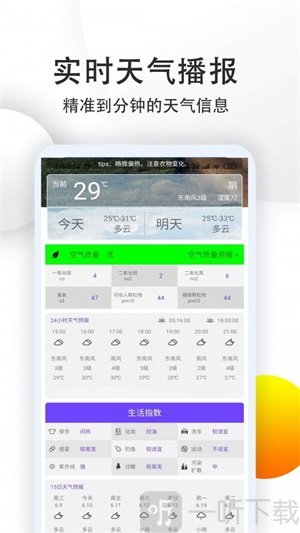 15日准点天气预报