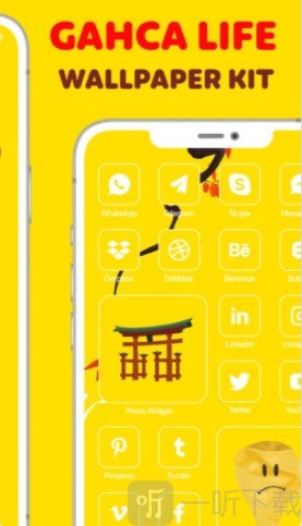 扭蛋生活壁纸主题设计