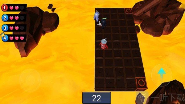 迷你躲避雪球跑酷