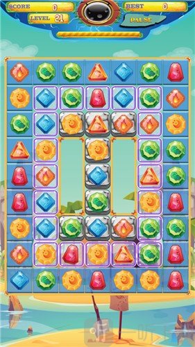 魔法水果拼图