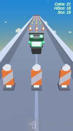 汽车天空跑