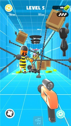 3D射绳枪