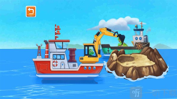 海上挖掘机模拟