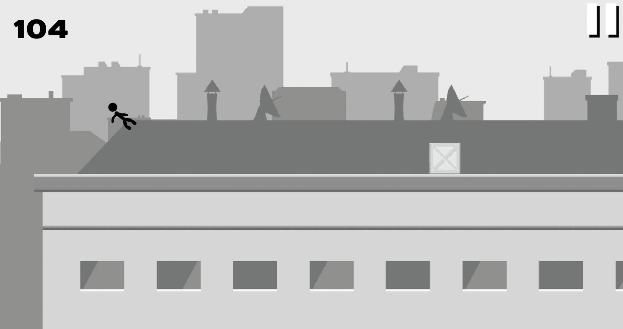 火柴人屋顶狂奔