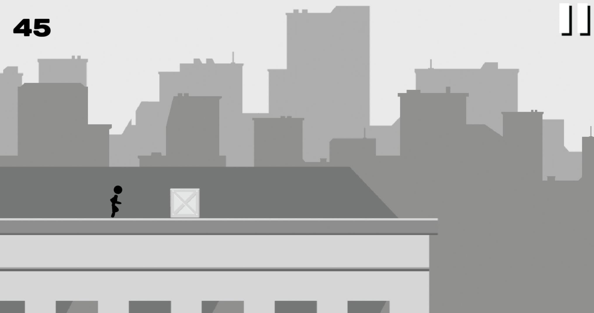 火柴人屋顶狂奔