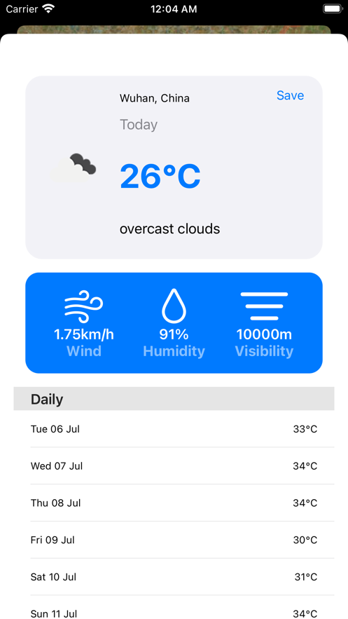 柠檬天气