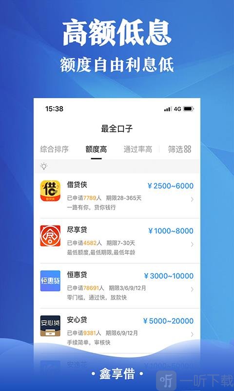 鑫享借贷款