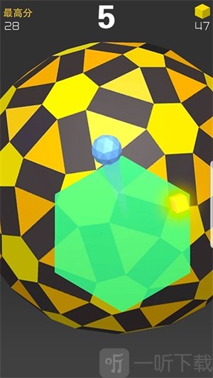 球球六边形3D