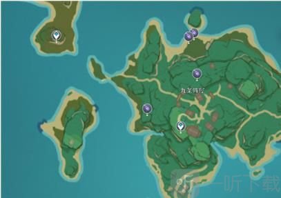 原神鬼兜虫位置分布图 鬼兜虫采集路线图