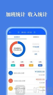 每日记加班