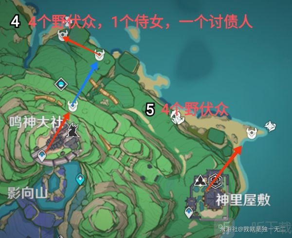 原神2.0版本稻妻锄地线路分享 稻妻锄地推荐队伍