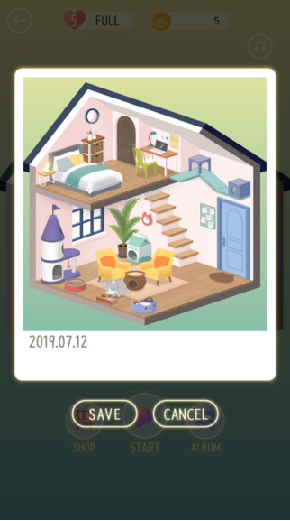 找出不同之处猫屋