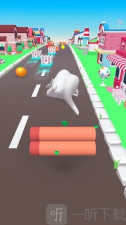 牙齿疯狂冲刺