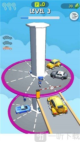 转盘停车