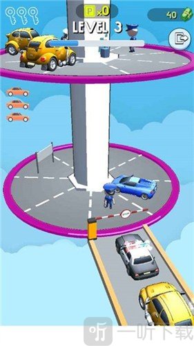 转盘停车