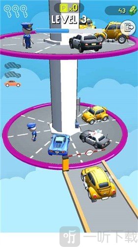 转盘停车
