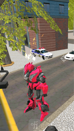 终极跑车变形机器人