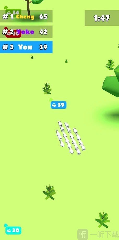 拥挤森林百兽之争