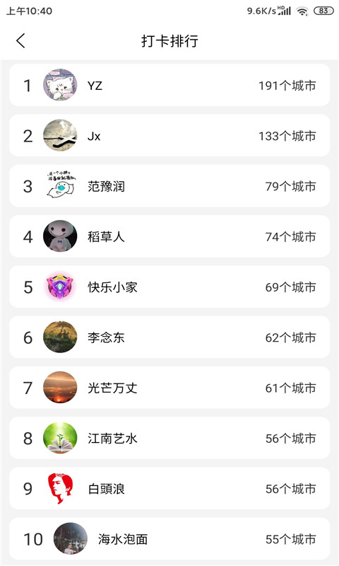 轨迹地图
