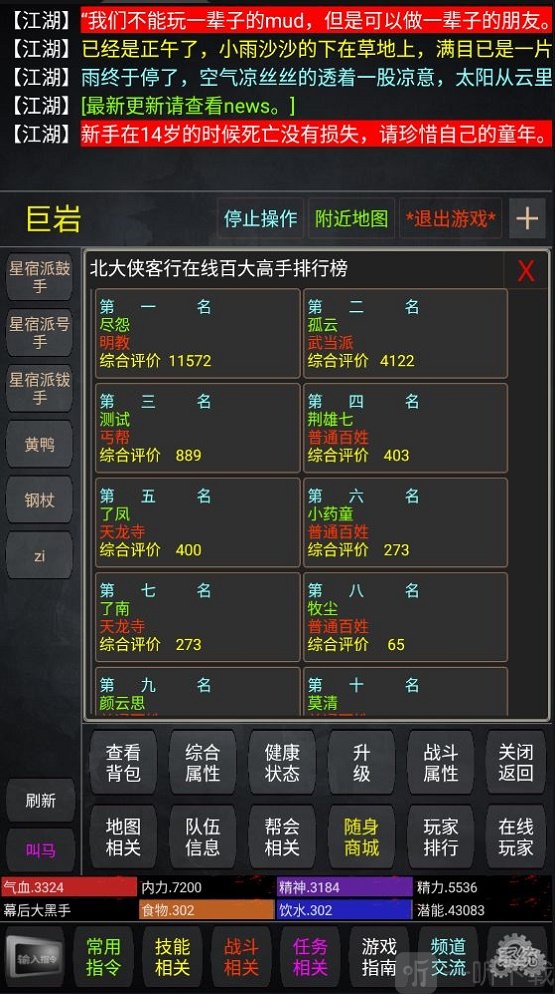 极武传