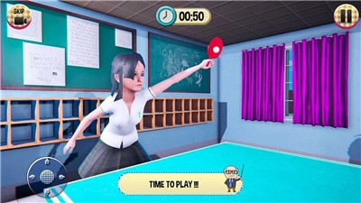 虚拟高学校女孩