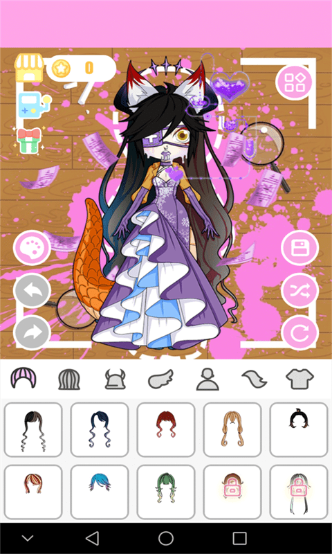魔幻裝扮女孩系統