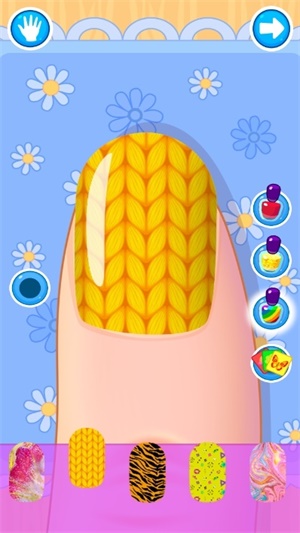 时尚女孩迷你美甲