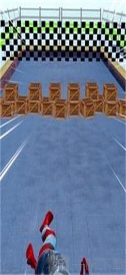 屋顶特技翻转和奔跑3D