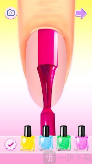 樱花学校美甲师