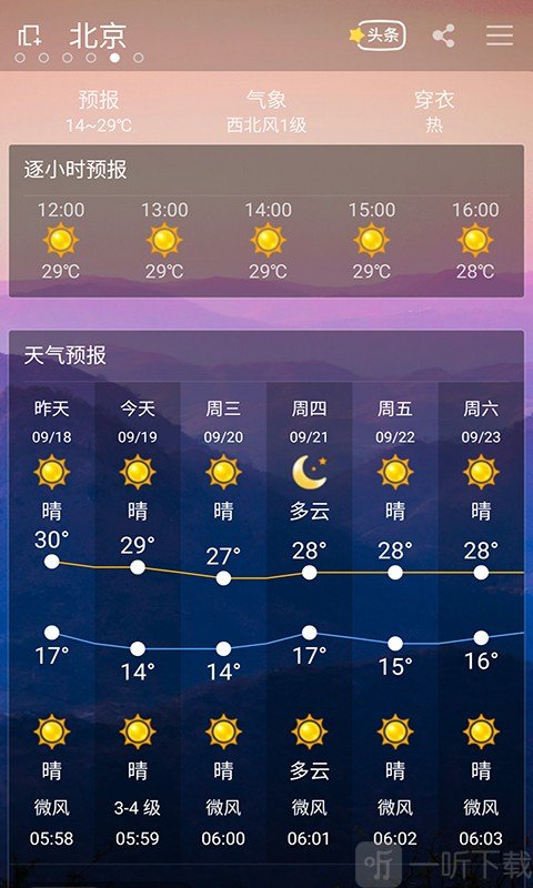 最宝天气