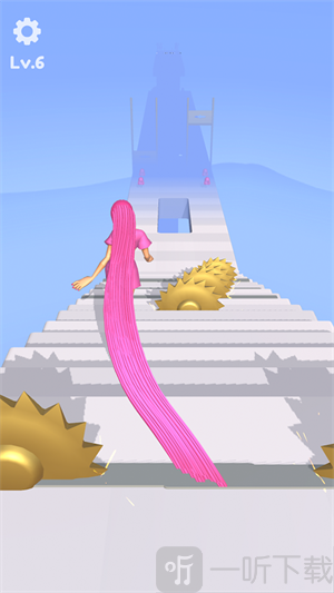 长发我最美跑酷